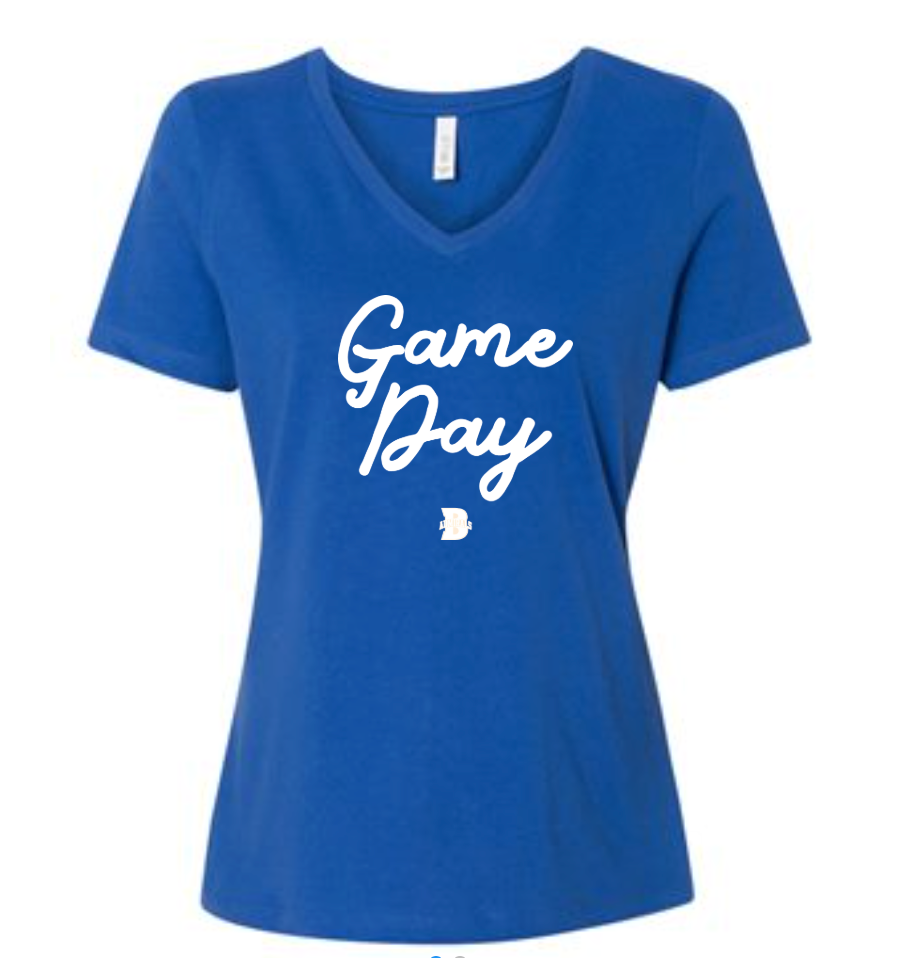 Ladies' Game Day V-Neck T-Shirt