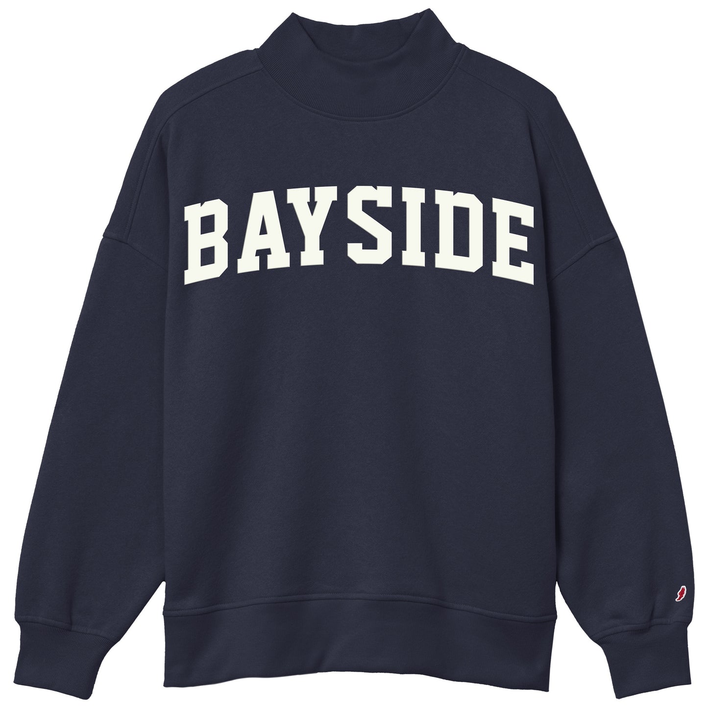 Women's Mock Neck Sweatshirt