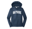 Navy Bayside Performance Fleece Pullover Hooded Sweatshirt