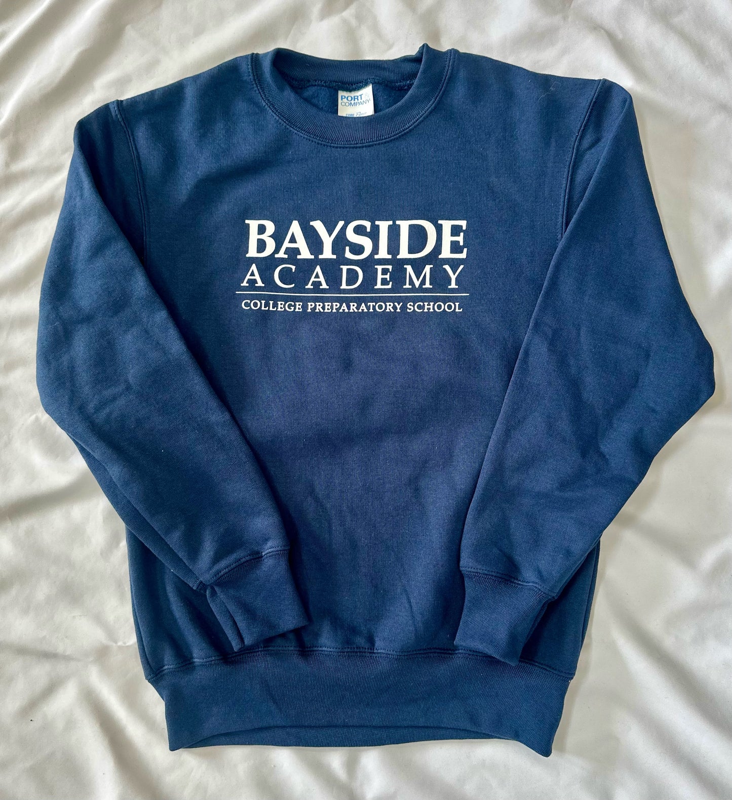 Navy Bayside Academy Sweatshirt