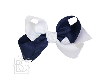 Crisscross Grosgrain Bow