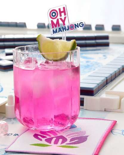 Oh My Mahjong Tile Cocktail Napkins