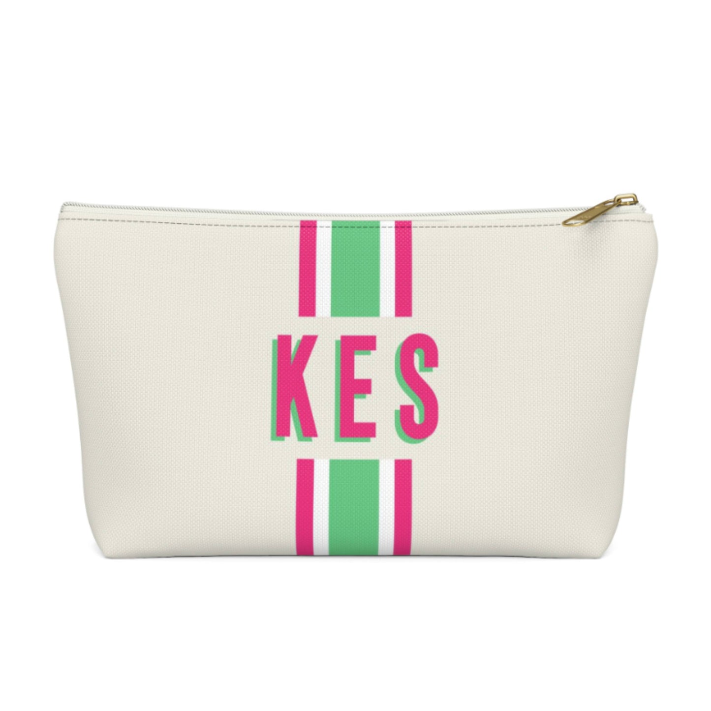 Zippered Pouch - Stripes