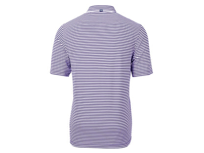 Cutter & Buck Virtue Eco Pique Stripe Recycled Mens Polo
