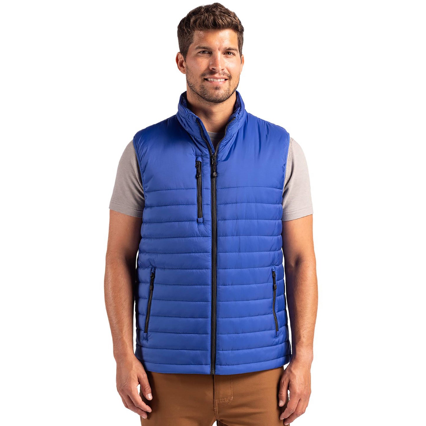 Clique Valhalla Eco Full Zip Mens Puffer Vest