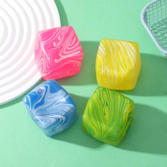 Marble Ice Cube Squishy Slow Rising Stress Relief Fidget Toy