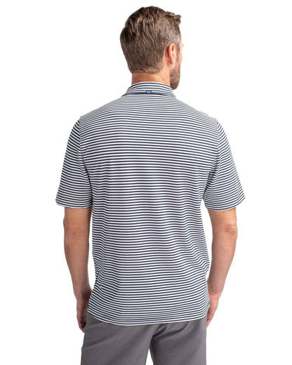 Cutter & Buck Virtue Eco Pique Stripe Recycled Mens Polo