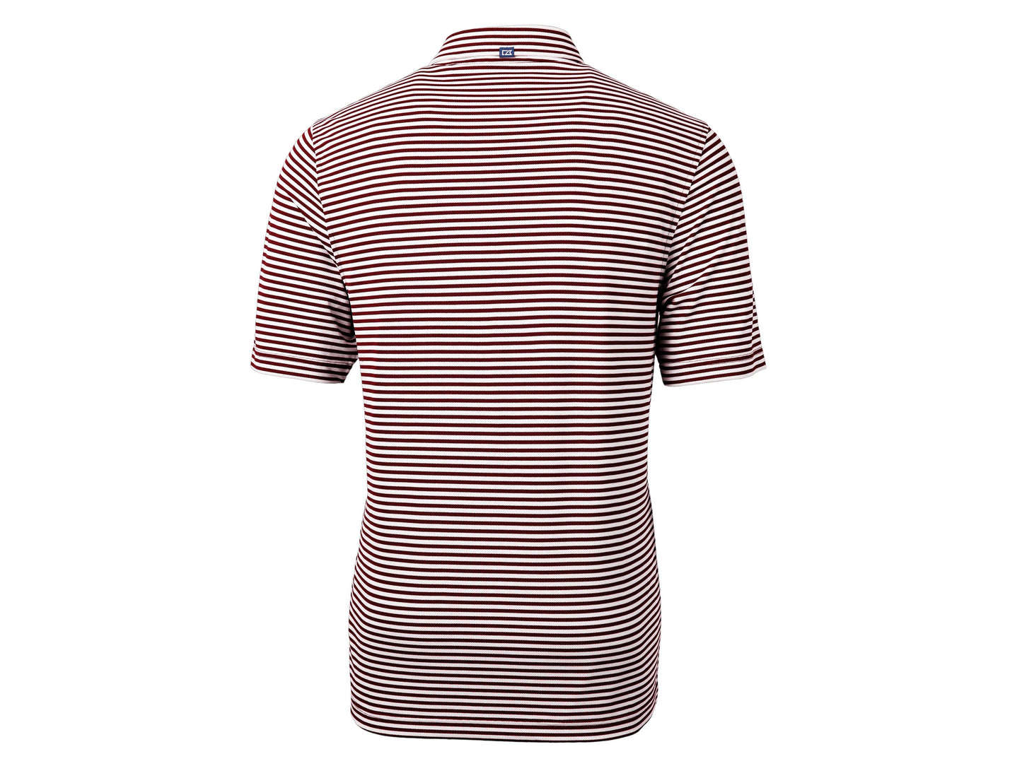 Cutter & Buck Virtue Eco Pique Stripe Recycled Mens Polo