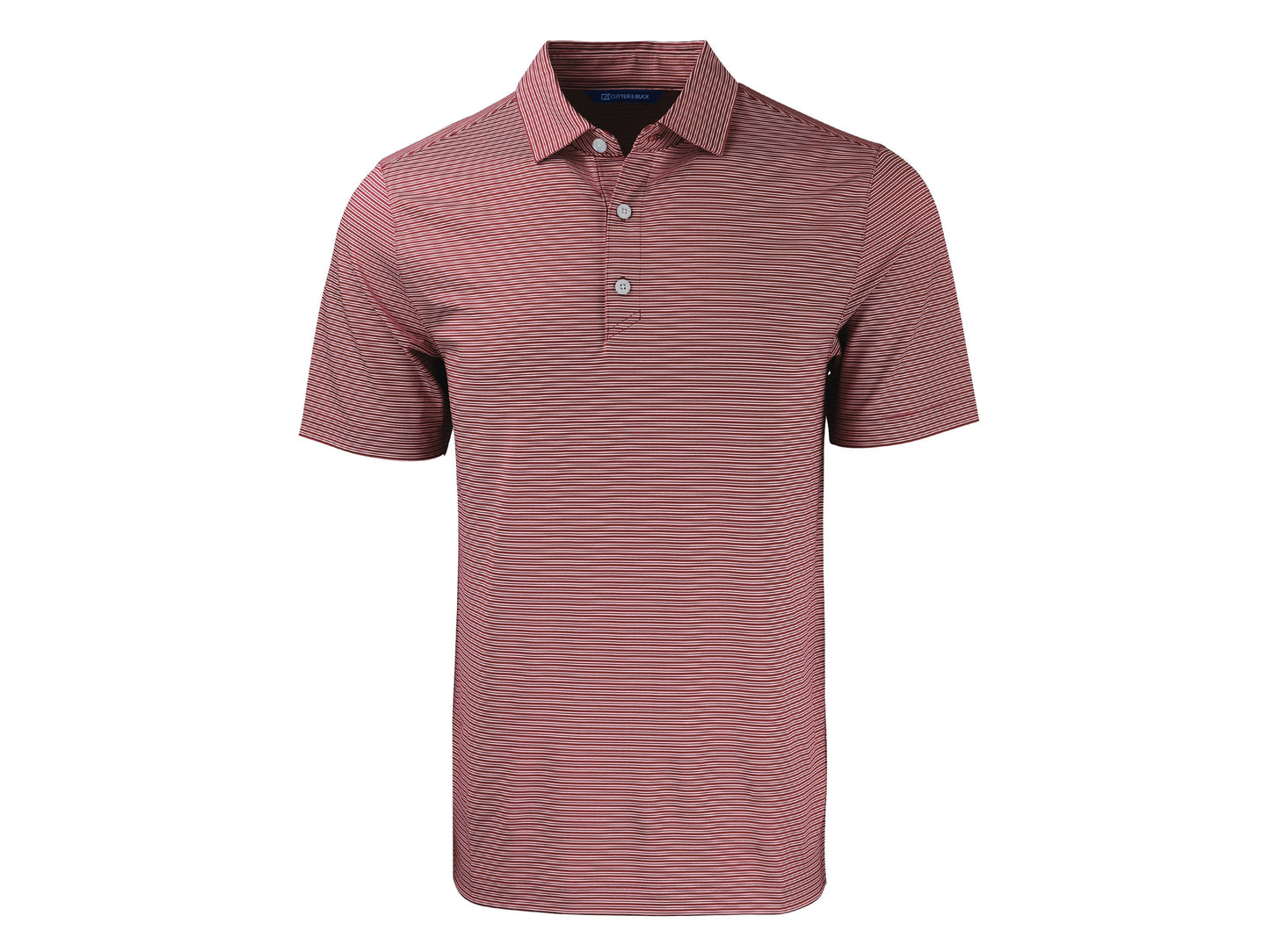 Cutter & Buck Forge Eco Double Stripe Recycled Mens Polo