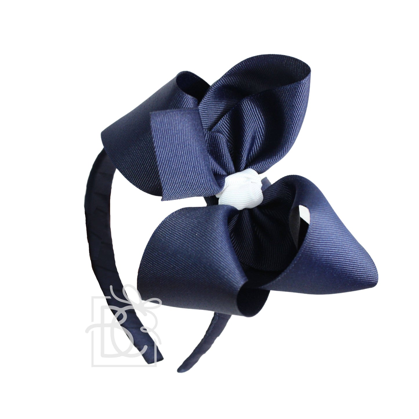 3/4" Hard Headband w/ 5.5" Huge Grosgrain Bow