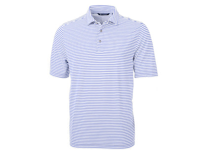 Cutter & Buck Virtue Eco Pique Stripe Recycled Mens Polo