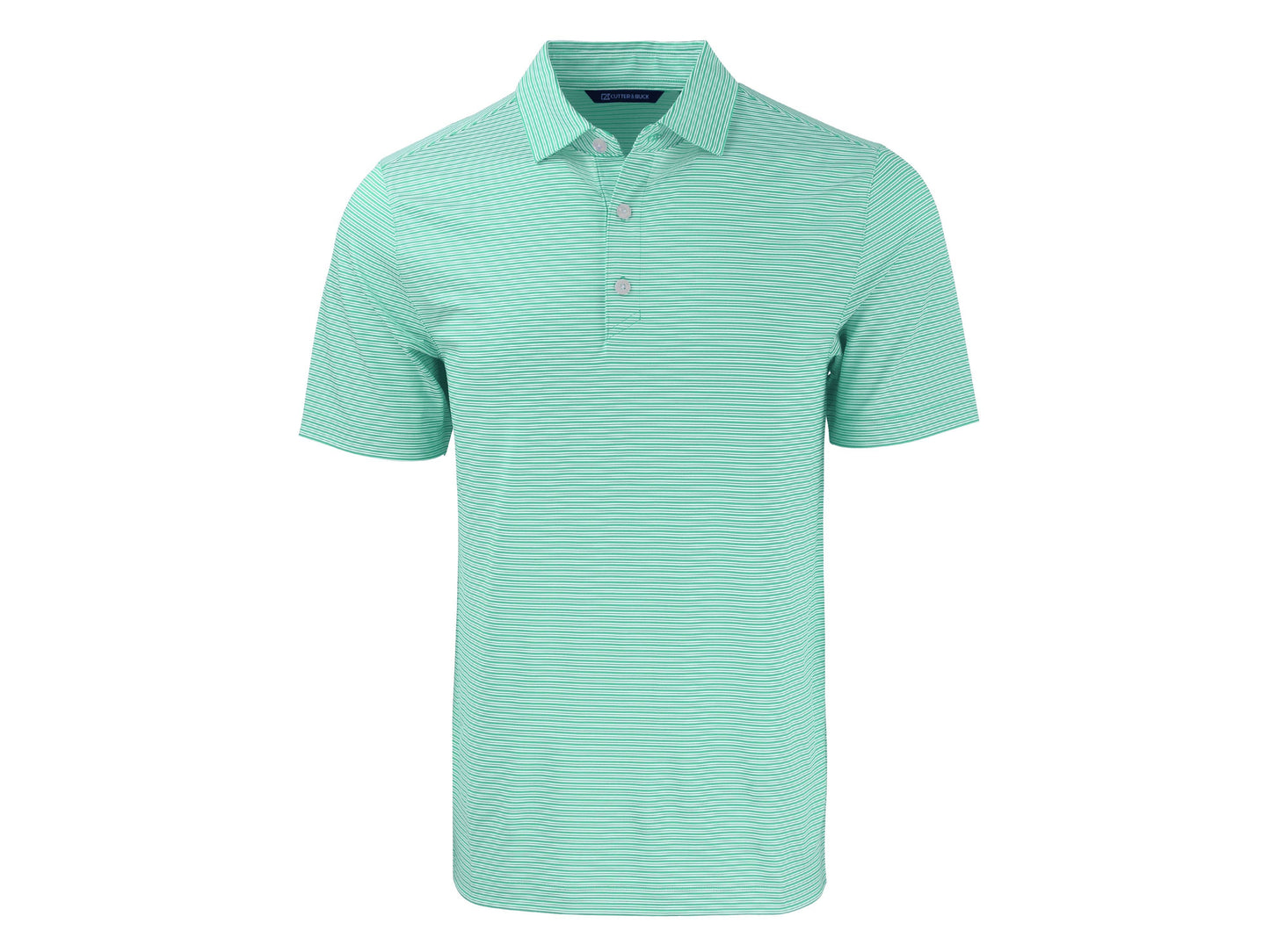 Cutter & Buck Forge Eco Double Stripe Recycled Mens Polo
