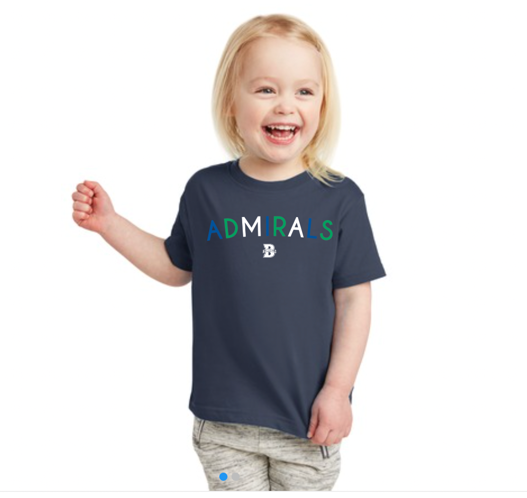 Admirals Navy T-Shirt