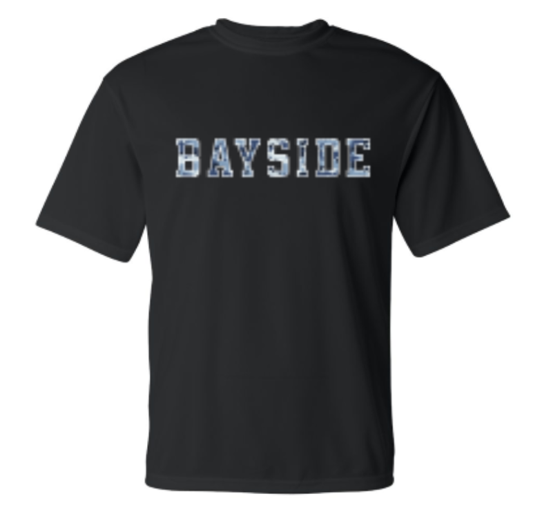 Black Bayside Camo T-Shirt