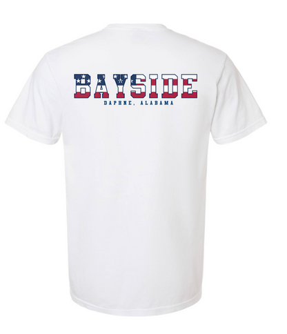 American Flag Spirit Shirt - White