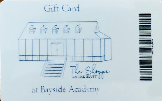 The Shoppe on the Bluff gift card