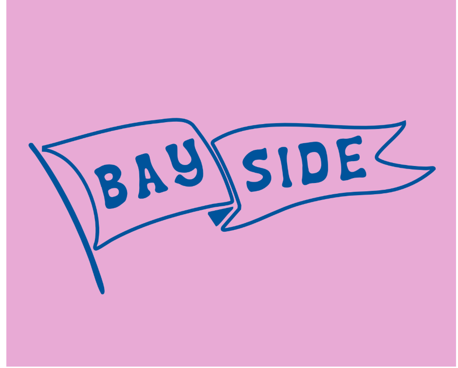 Light Pink Bayside Pennant T-Shirt