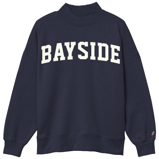 Women's Mock Neck Sweatshirt