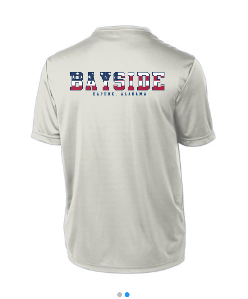 American Flag Spirit Shirt - Silver