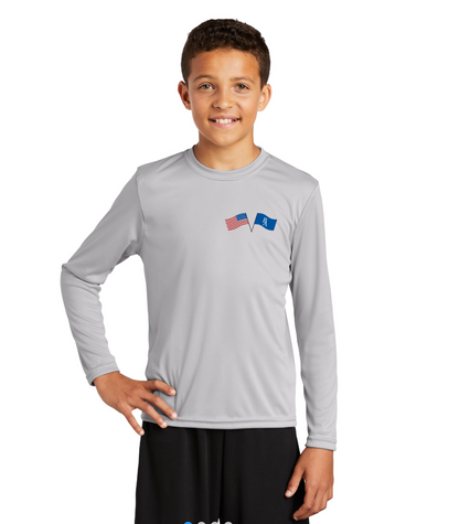 American Flag Spirit Shirt - Silver
