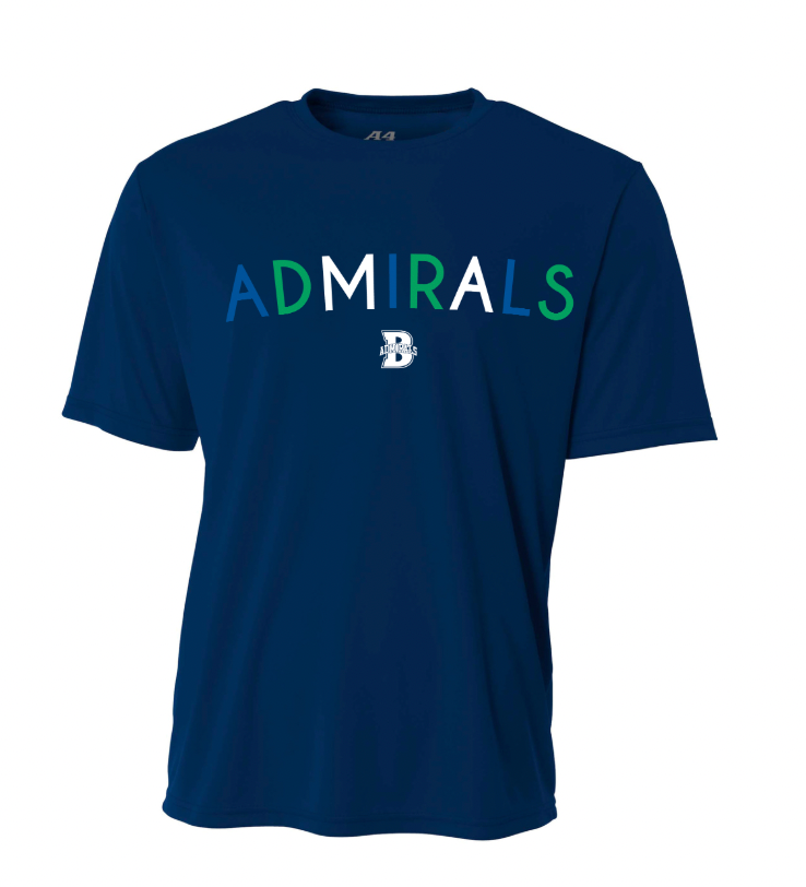 Admirals Navy T-Shirt