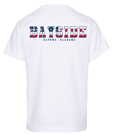 American Flag Spirit Shirt - White