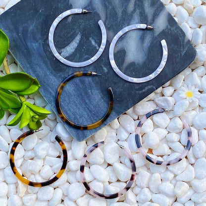 Full Of Class Tortoise Hoops