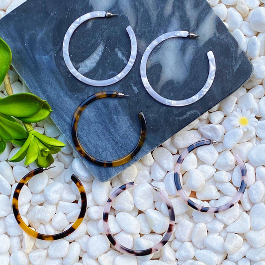 Full Of Class Tortoise Hoops