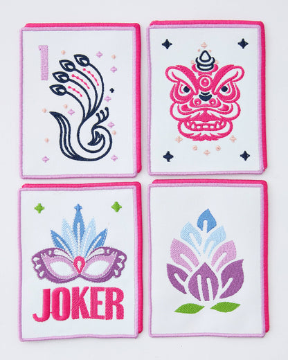 Oh My Mahjong Tile Cocktail Napkins