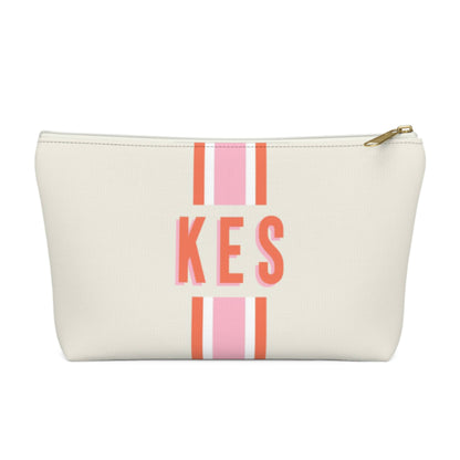 Zippered Pouch - Stripes