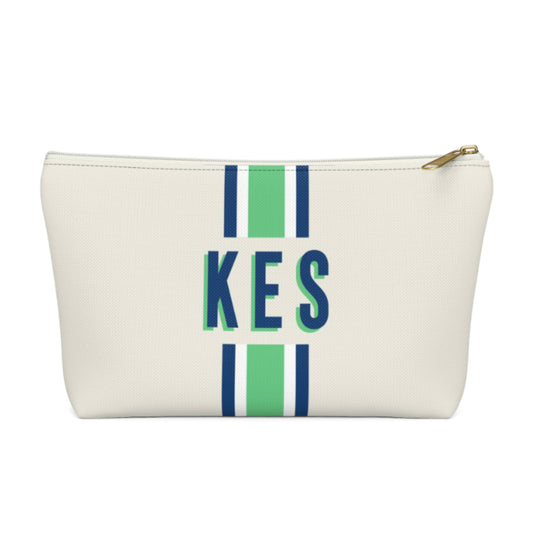 Zippered Pouch - Stripes