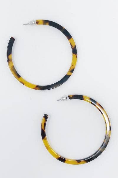 Full Of Class Tortoise Hoops