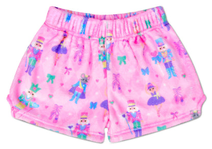 Nutcracker Ballet Plush Shorts (Medium 10-12)