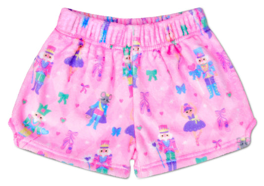 Nutcracker Ballet Plush Shorts (Medium 10-12)