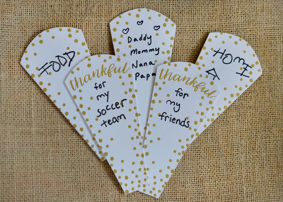 Replacement Thankful Feathers®-Confetti