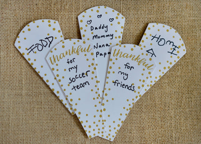 Replacement Thankful Feathers®-Confetti