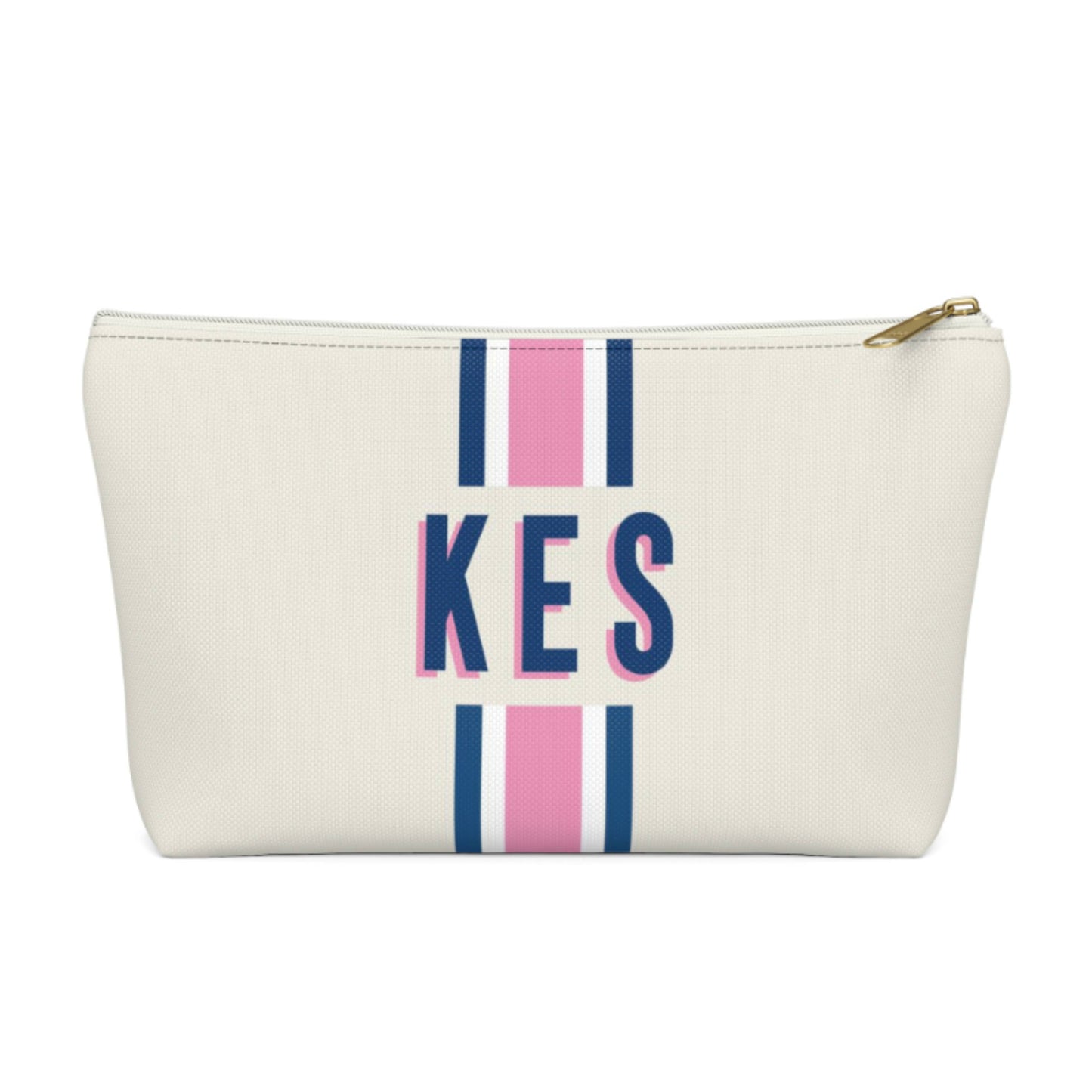 Zippered Pouch - Stripes