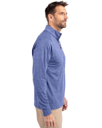 Cutter & Buck Adapt Eco Knit Heather Mens 1/4 Zip Pullover