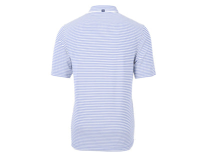 Cutter & Buck Virtue Eco Pique Stripe Recycled Mens Polo