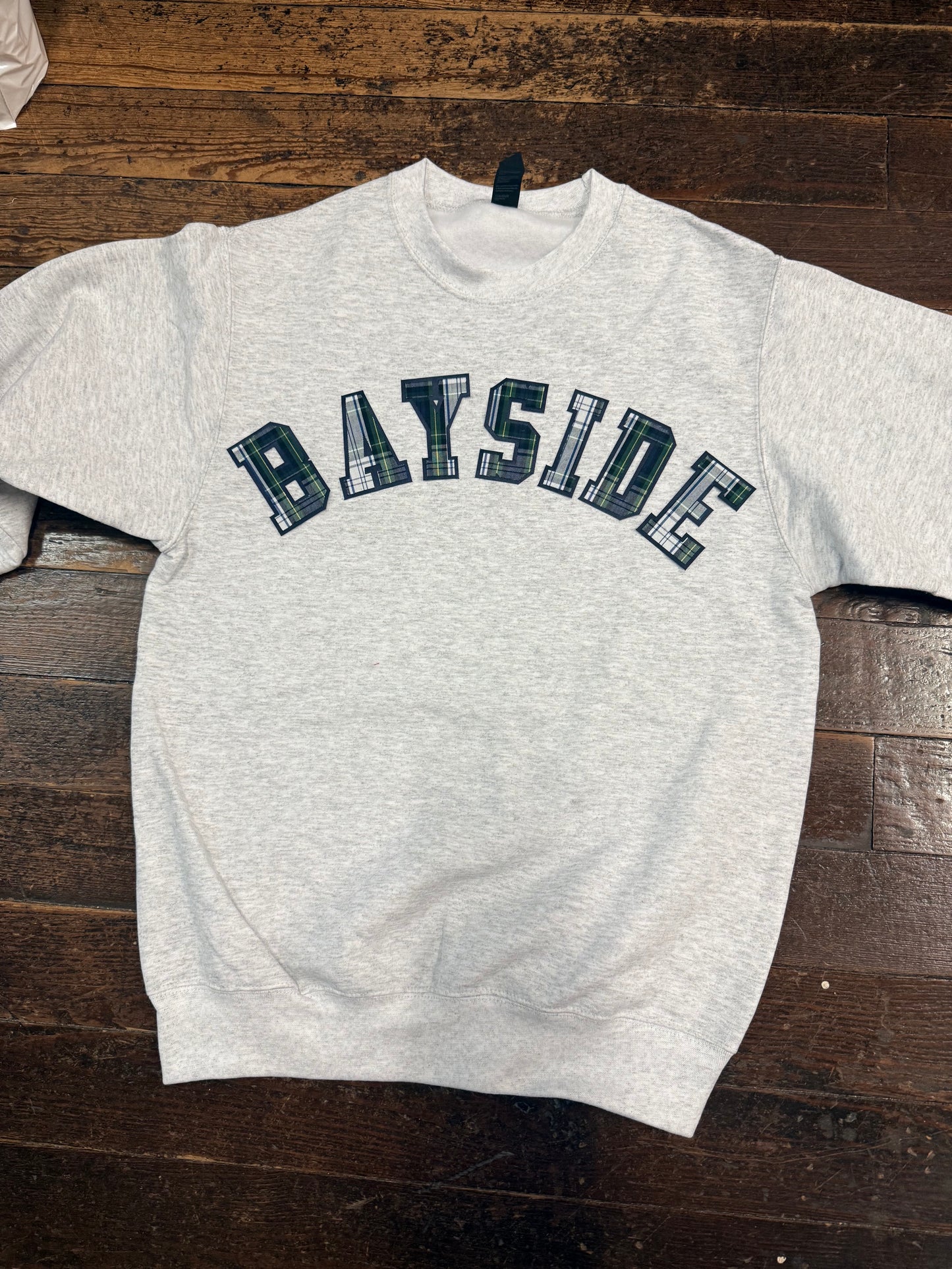 Sewn Letter Sweatshirt