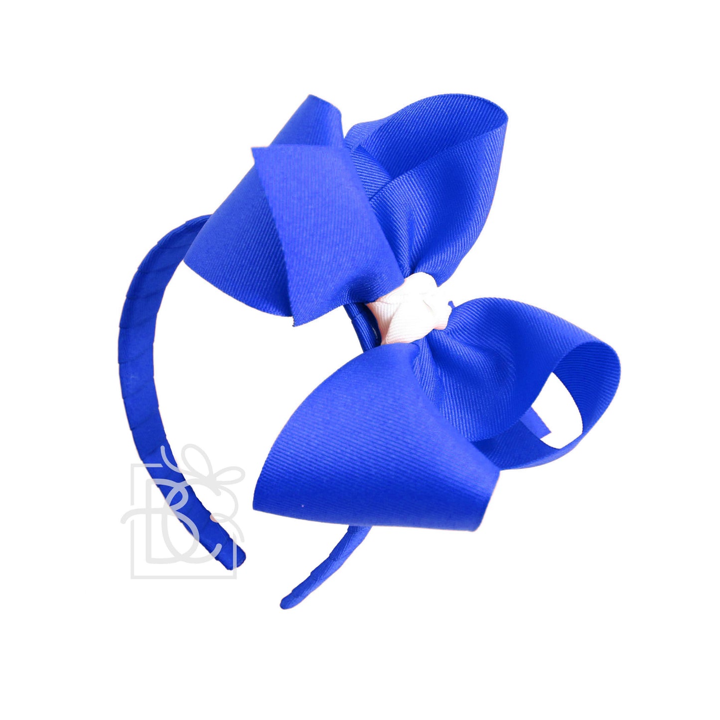 3/4" Hard Headband w/ 5.5" Huge Grosgrain Bow